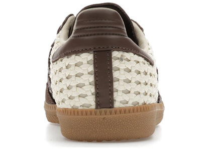 adidas Samba OG Basketweave Cream White Earth Strata (Women's)