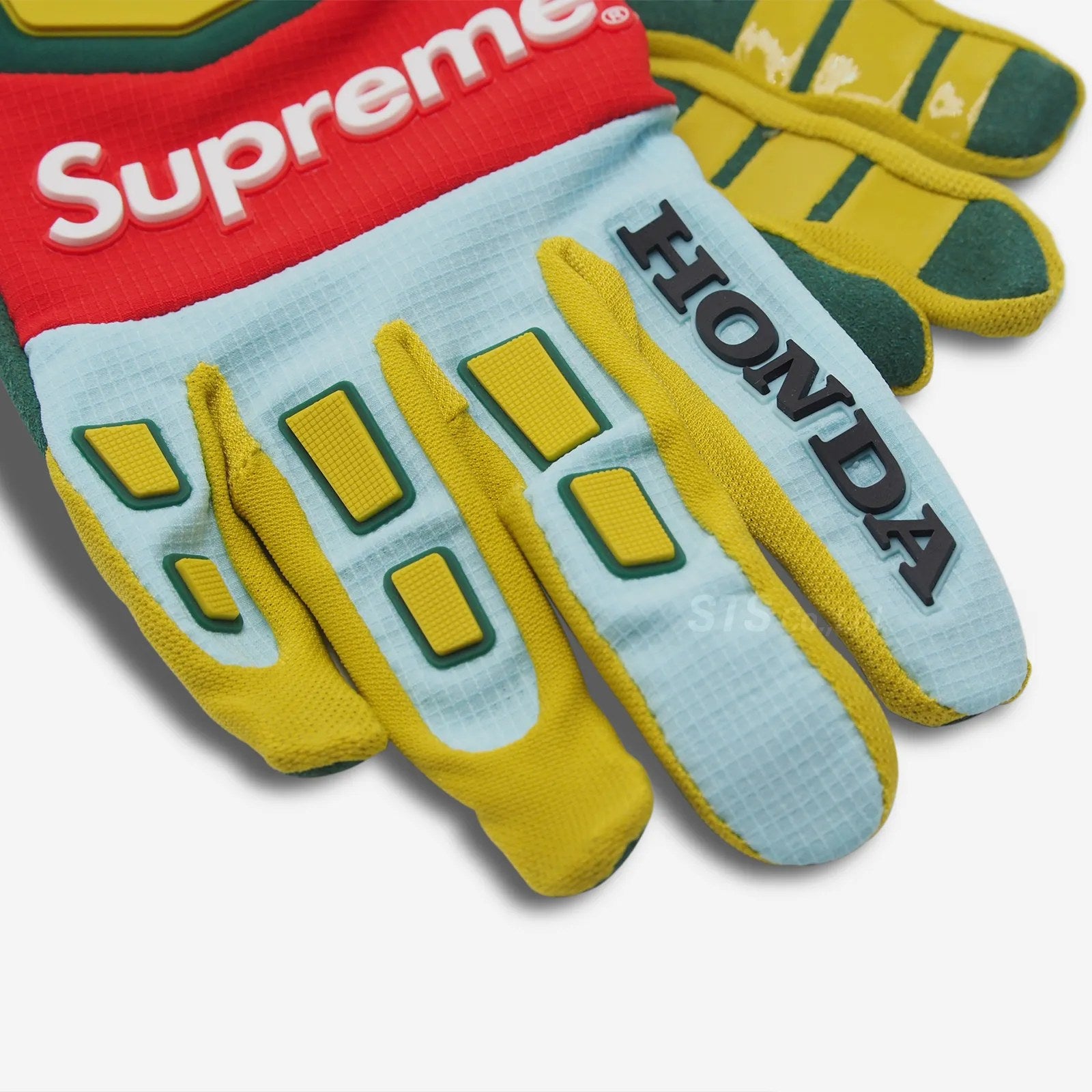 Supreme Honda Fox Racing Gloves Green Moss (FW19)