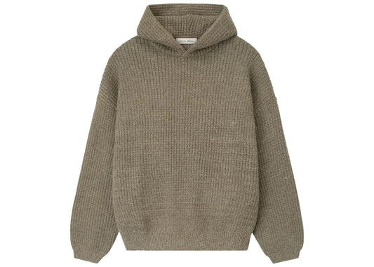 Fear of God Essentials Heavy Waffle 90's Hoodie Homestead Heather