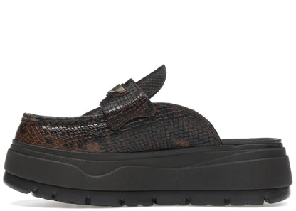 Jordan Mule Croc Velvet Brown (Women's)