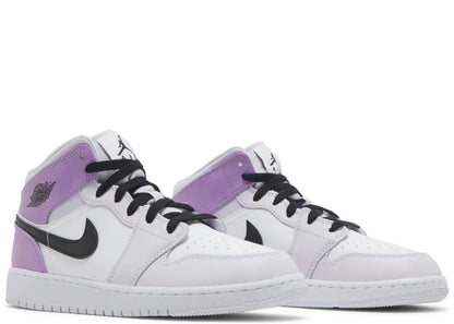 Air Jordan 1 Mid Barely Grape (GS)