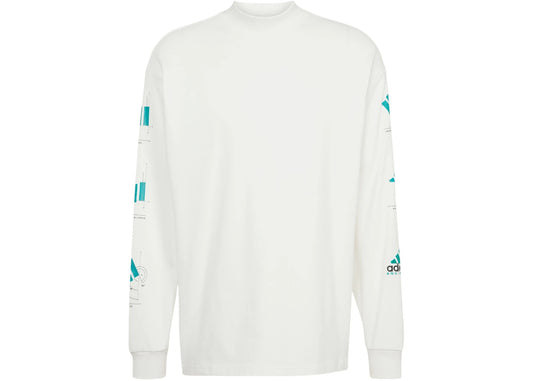 adidas EQT Equipment Long Sleeve Graphic Tee Cloud White