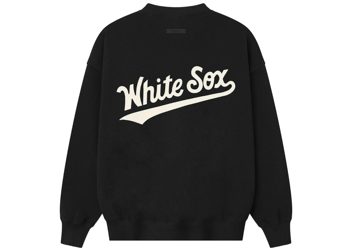 Fear of God Essentials White Sox Sport Crewneck Sweatshirt Vintage Black