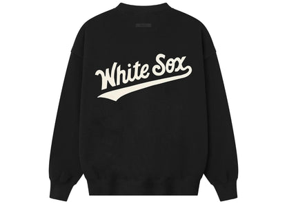 Fear of God Essentials White Sox Sport Crewneck Sweatshirt Vintage Black