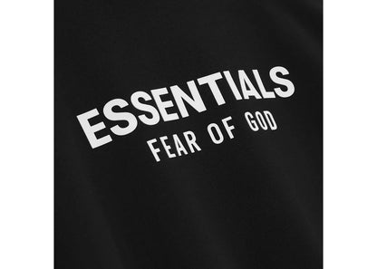 Fear of God Essentials Classic Fit Fleece Hoodie Black