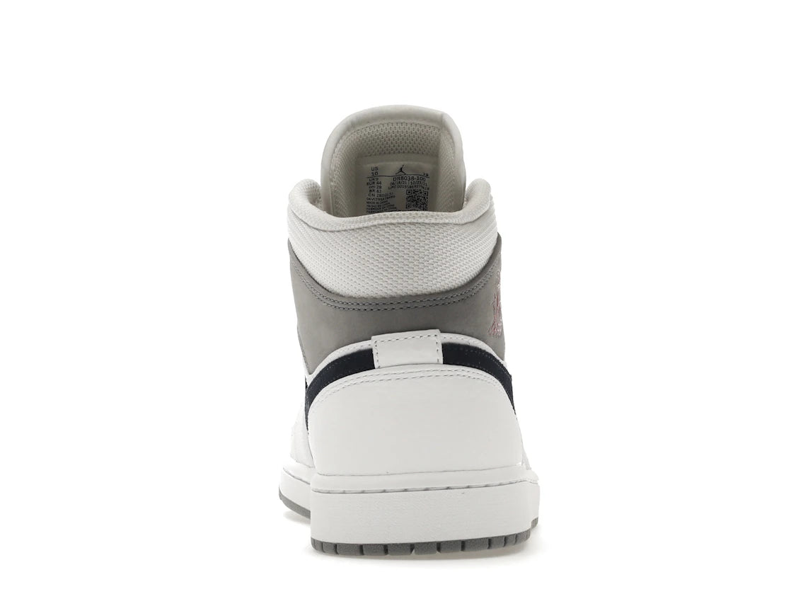 Jordan 1 Mid Paris White