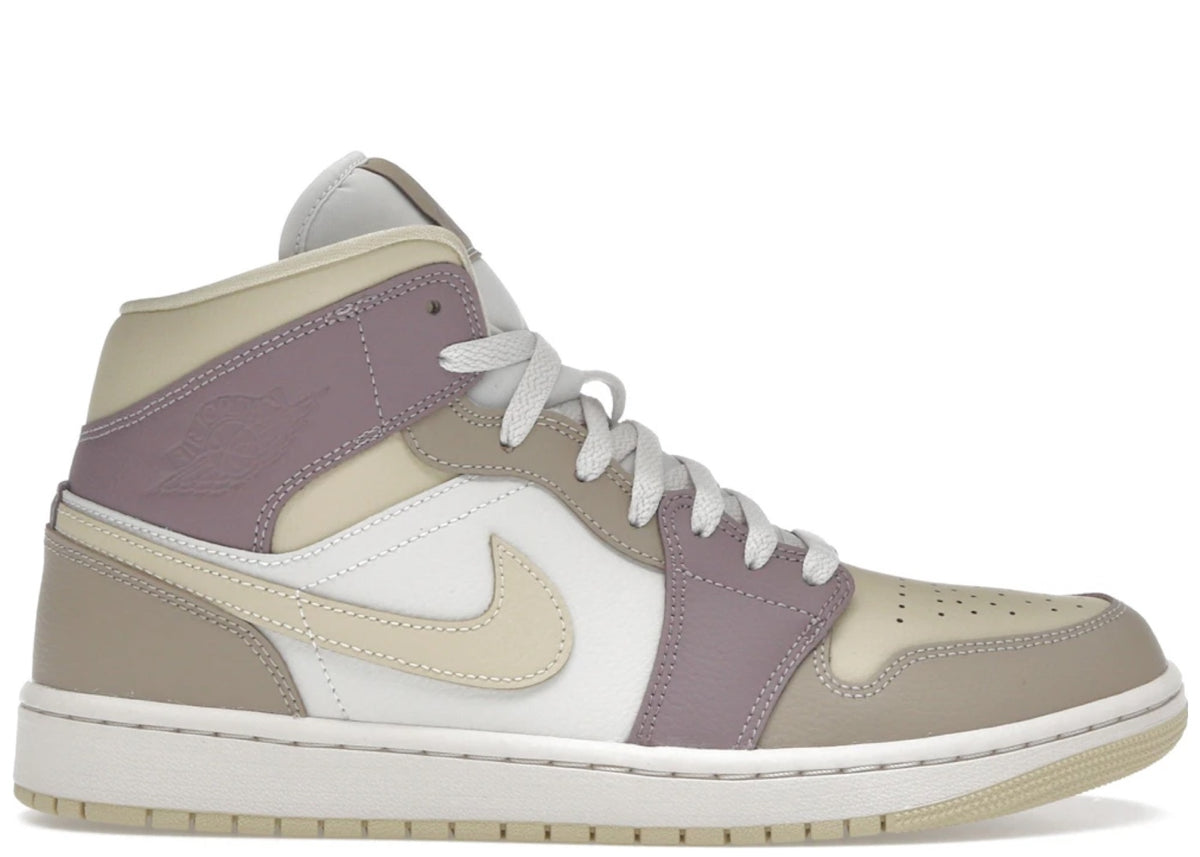 Jordan 1 Mid Light Orewood Brown Taupe Grey (Women's)