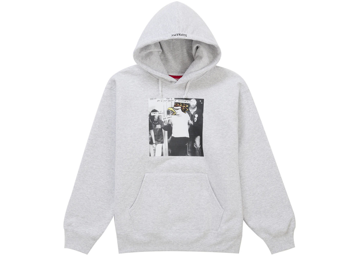 Supreme ANTIHERO Hooded Sweatshirt (FW25) Ash Grey