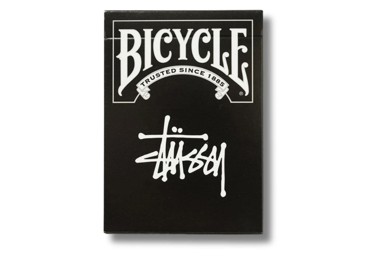 Stussy Bicycle Playing Cards Black