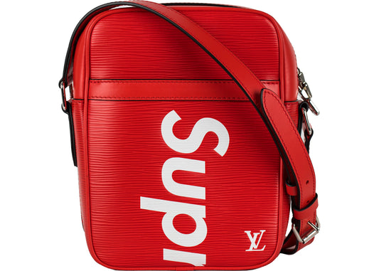 Louis Vuitton Supreme Danube Epi PM Red