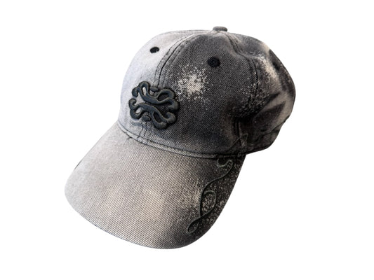 Davril Acid Washed Out Cap Grey