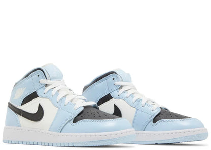 Air Jordan 1 Mid Ice Blue GS