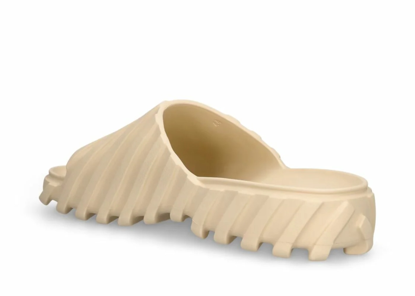Off White Exploration Angora Rubber Slide Sandals