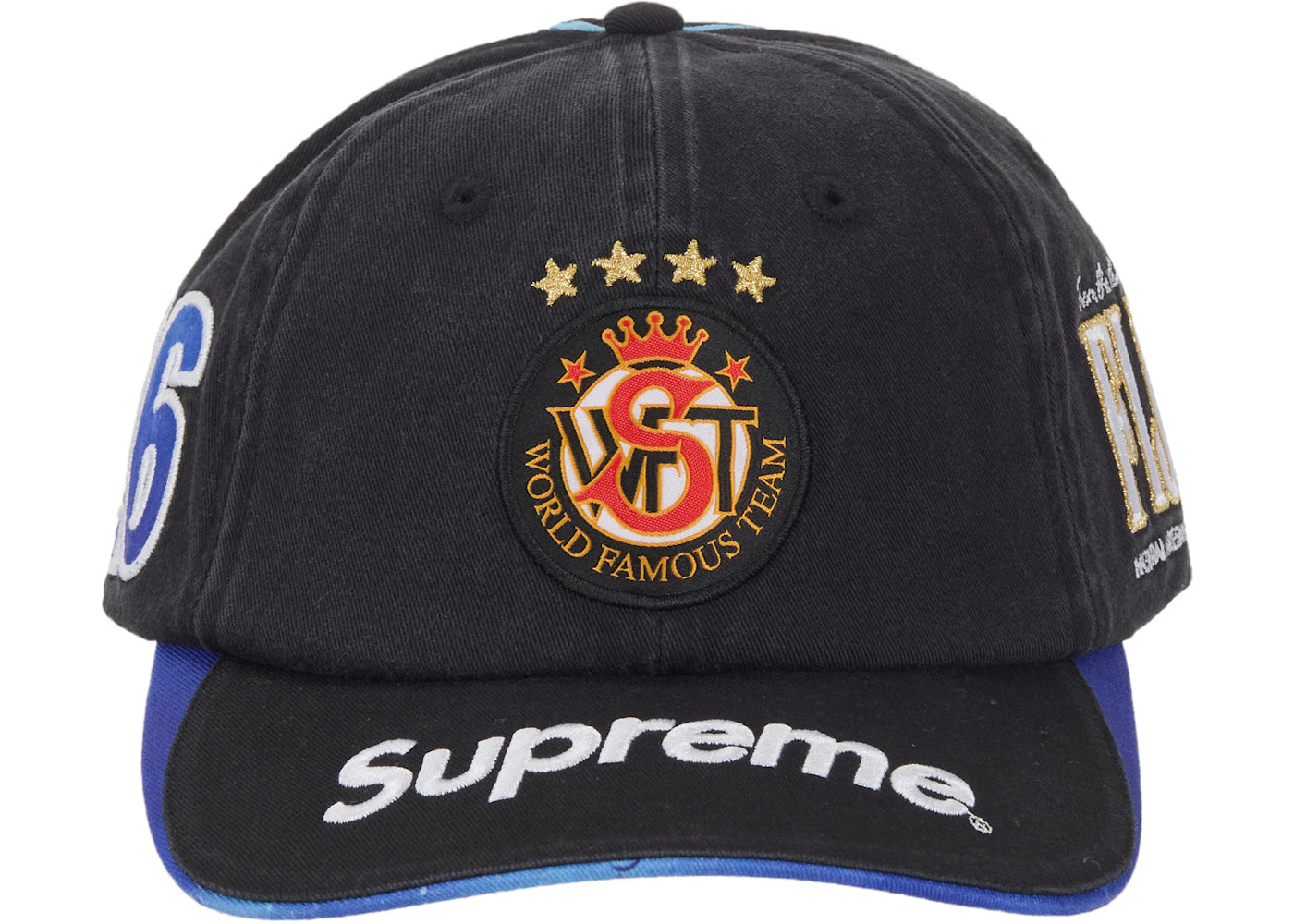 Supreme Fiji 6-Panel Black