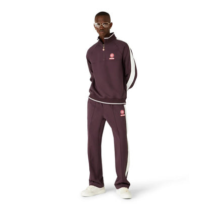 Casablanca Laurel Tape Sweatpants Dark Burgundy