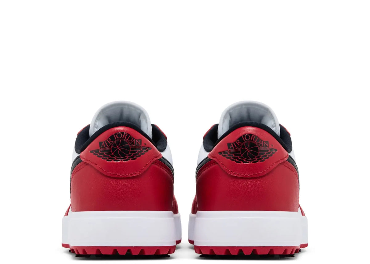 Jordan 1 Low Golf Spiked Varsity Red White Black