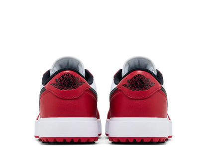 Jordan 1 Low Golf Spiked Varsity Red White Black