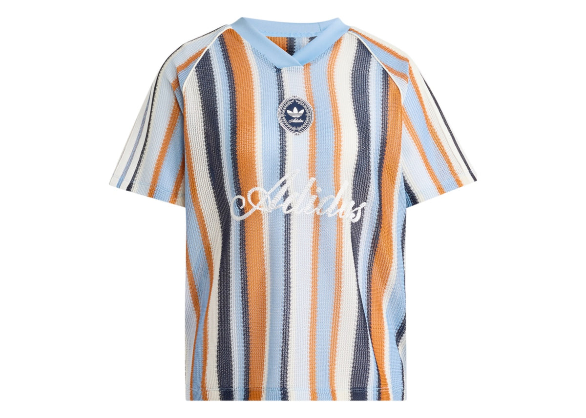 Adidas Originals Summer Glow Knitted Oversized Jersey Ash Blue