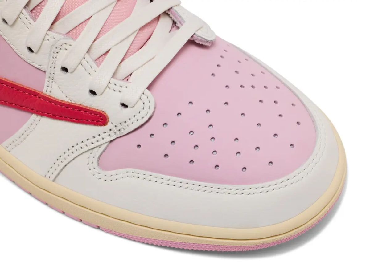 Jordan 1 Retro Low OG SP Travis Scott Sail Tropical Pink