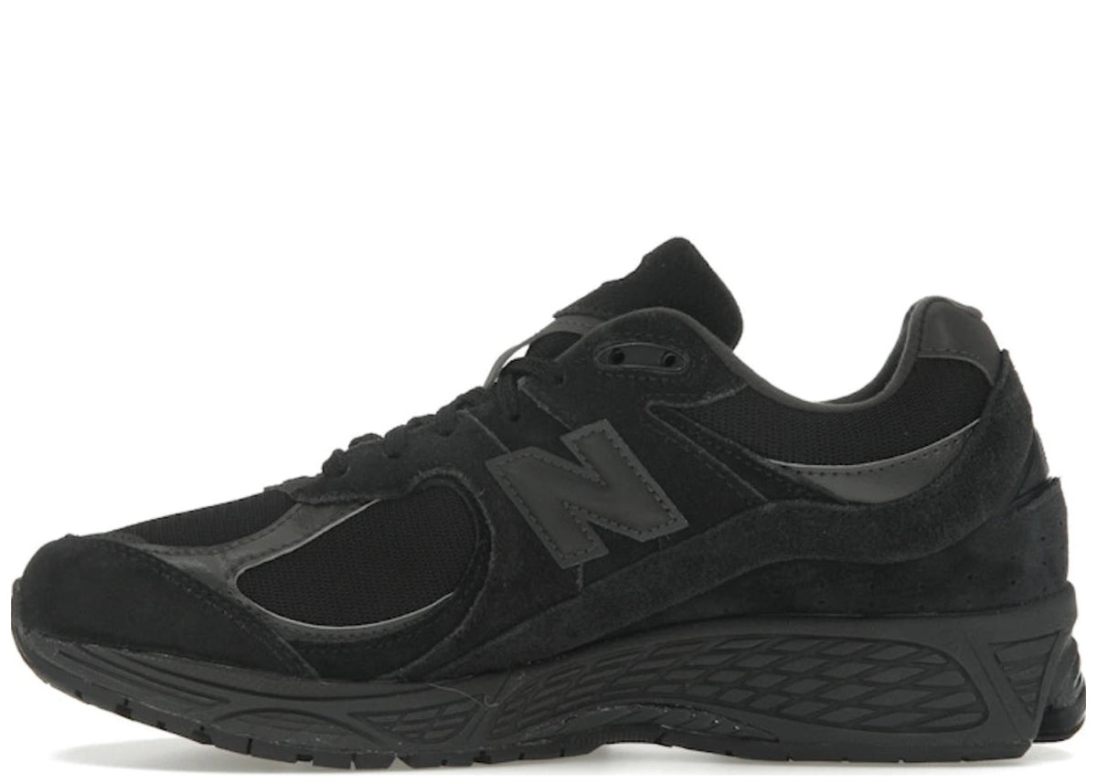 New Balance 2002R Triple Black Suede