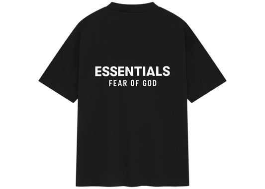 Fear of God Essentials Classic Short Sleeve T-Shirt Jet Black