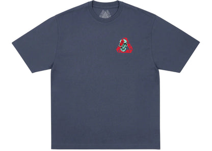 Palace P3 Skull T-shirt Navy