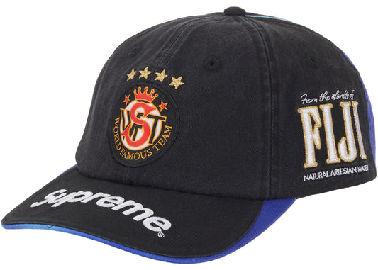 Supreme Fiji 6-Panel Black