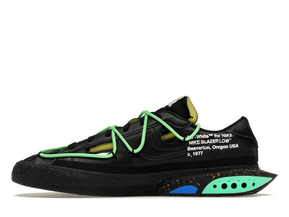 Nike Blazer Low Off-White Black Electro Green