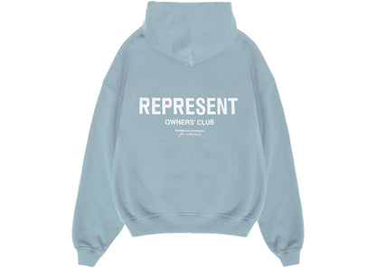 Represent Owners Club Hoodie Powder Blue