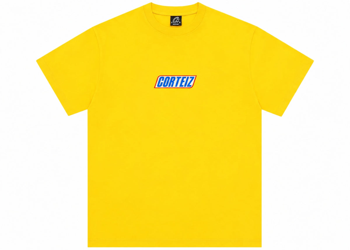 Corteiz Snickers Tee Yellow