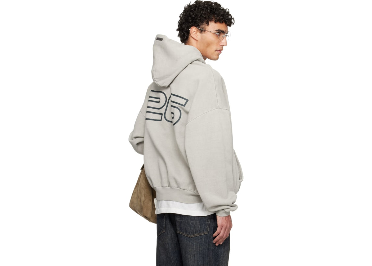 Fear of God Essentials 90's Hoodie Smoke Grey