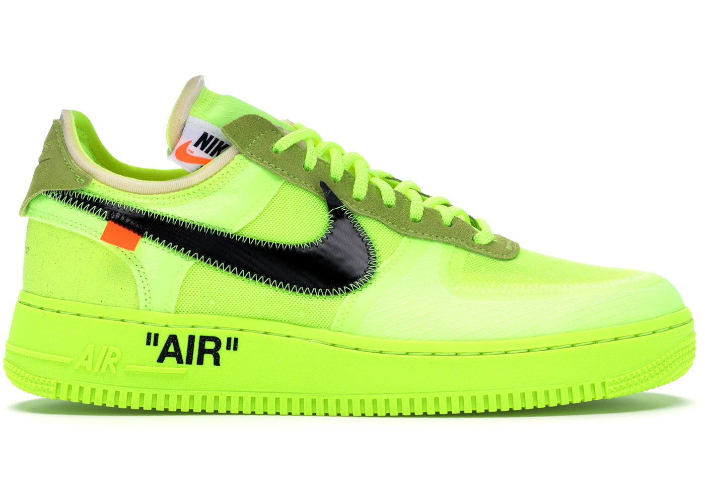 Nike Air Force 1 Low Off-White Volt Yellow