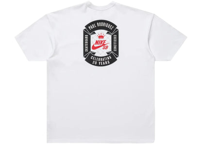 Nike SB Paul Rodriguez Max90 Skate T-shirt White