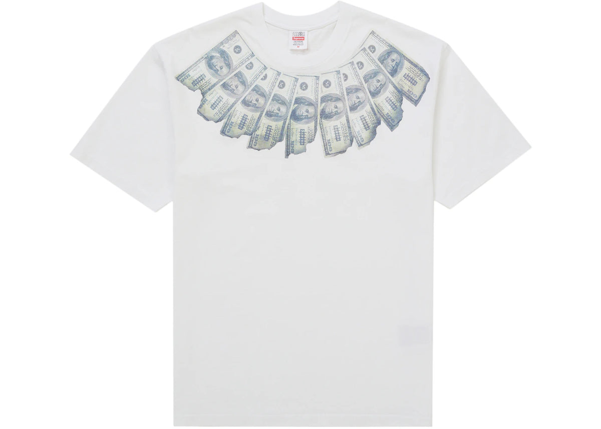 Supreme MM6 Maison Margiela Money S/S Top Tee White