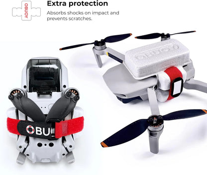 OBUOY Life Jacket for Your Drone | Gears Saving from drowning DJI Mini SE Accessories Mavic 2 FPV, Grey