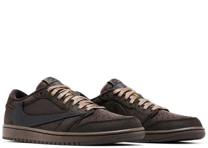 Air Jordan 1 Retro Low OG SP Travis Scott Velvet Brown