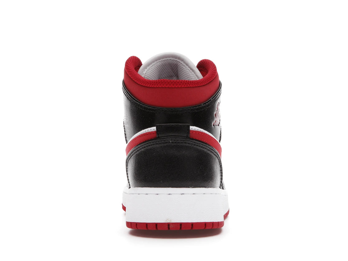 Jordan 1 Mid Gym Red Black White (GS)