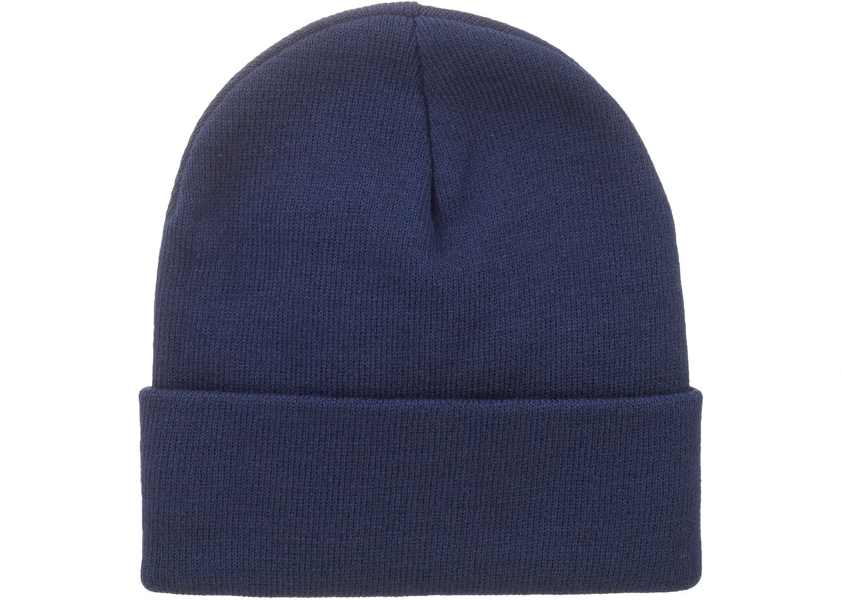 Supreme Crest Beanie Blue Navy
