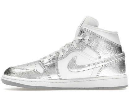 Jordan 1 Mid SE Metallic Silver (Women's)
