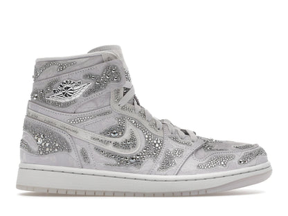 Jordan 1 Retro High OG Swarovski Vast Grey (Women's)