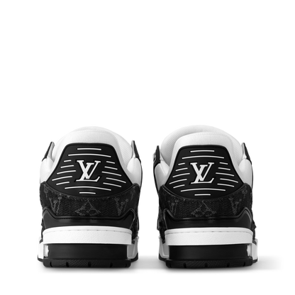 Louis Vuitton LV Trainer Denim Monogram Black