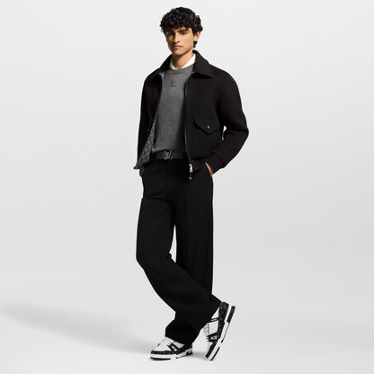 Louis Vuitton LV Trainer Denim Monogram Black