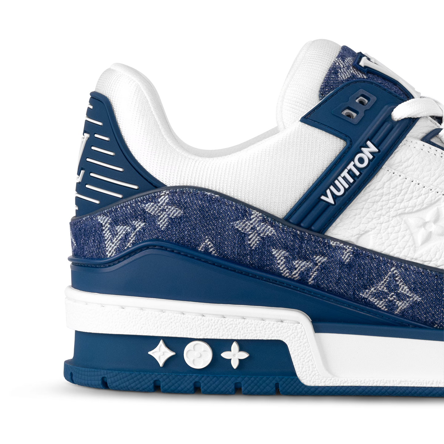 Louis Vuitton LV Trainer Denim Monogram Blue
