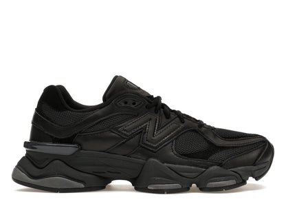 New Balance 9060 Triple Black Leather