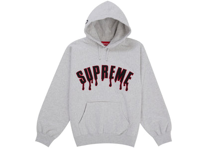 Supreme Ghostface Arc Hooded Sweatshirt Ash Grey