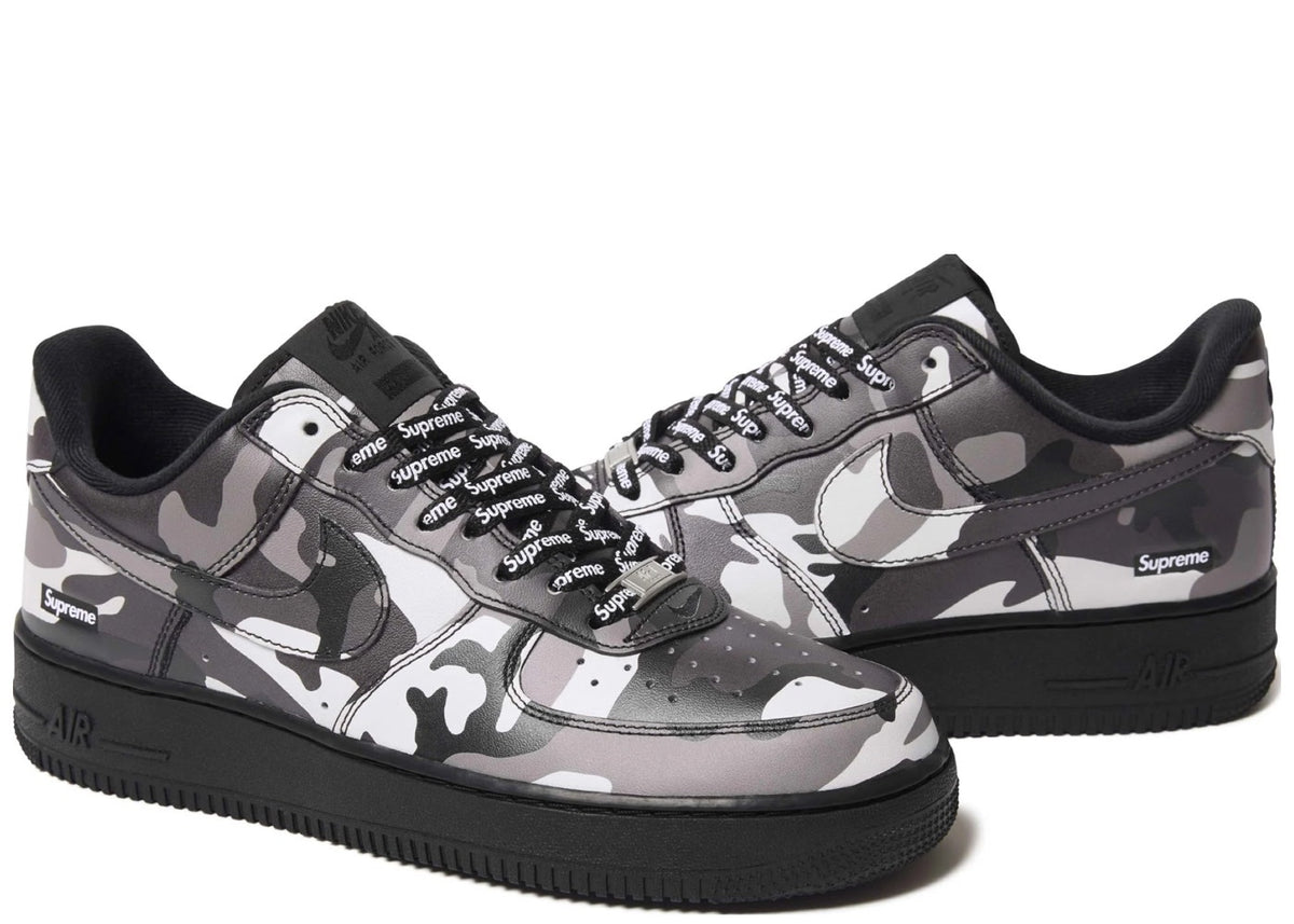 Nike Air Force 1 Low Supreme Snow Camo