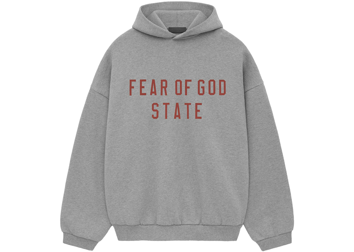 Fear of God Essentials Fleece II Hoodie Dark Heather Grey