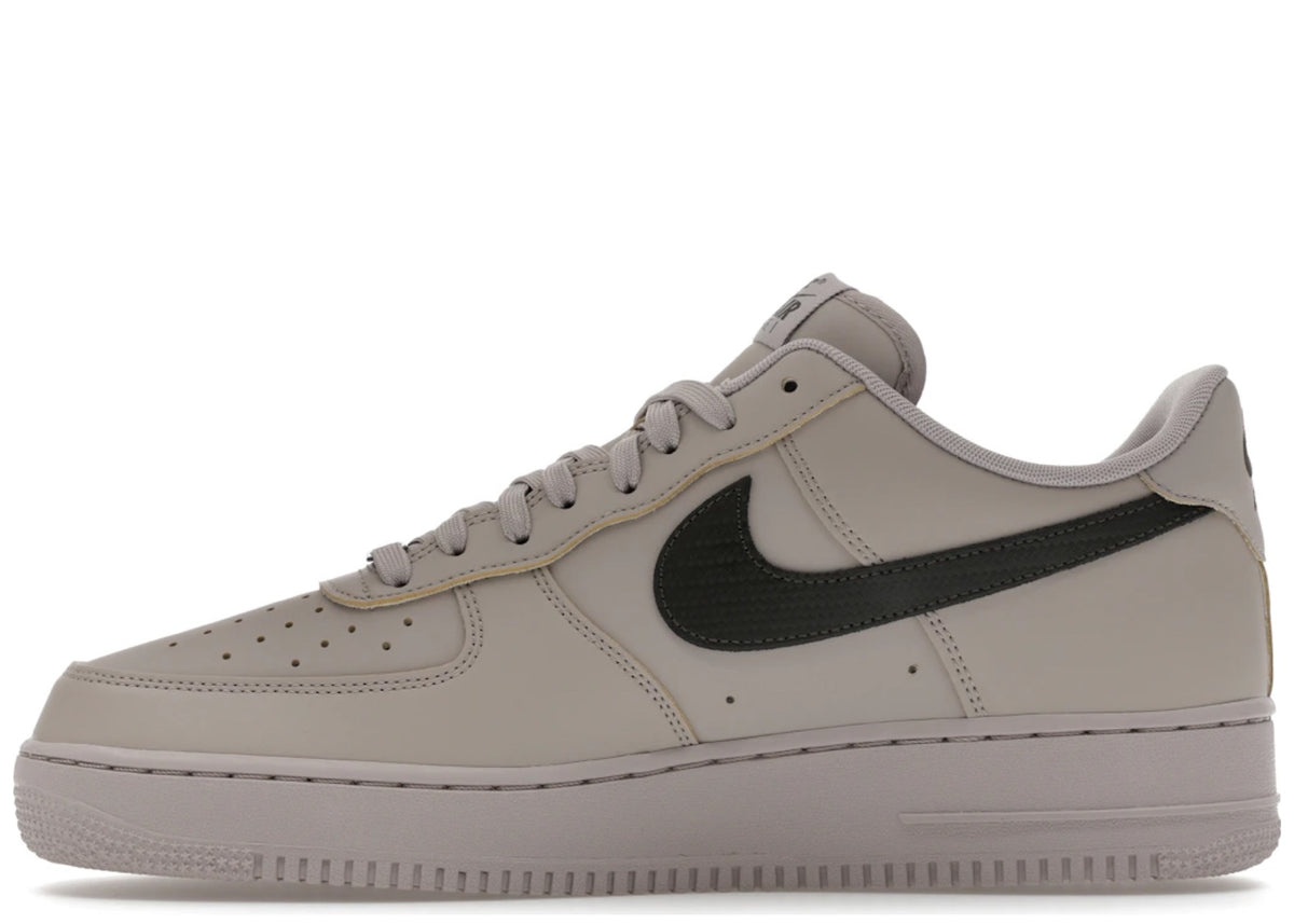 Nike Air Force 1 Low '07 Carbon Fiber Swoosh College Grey Newsprint