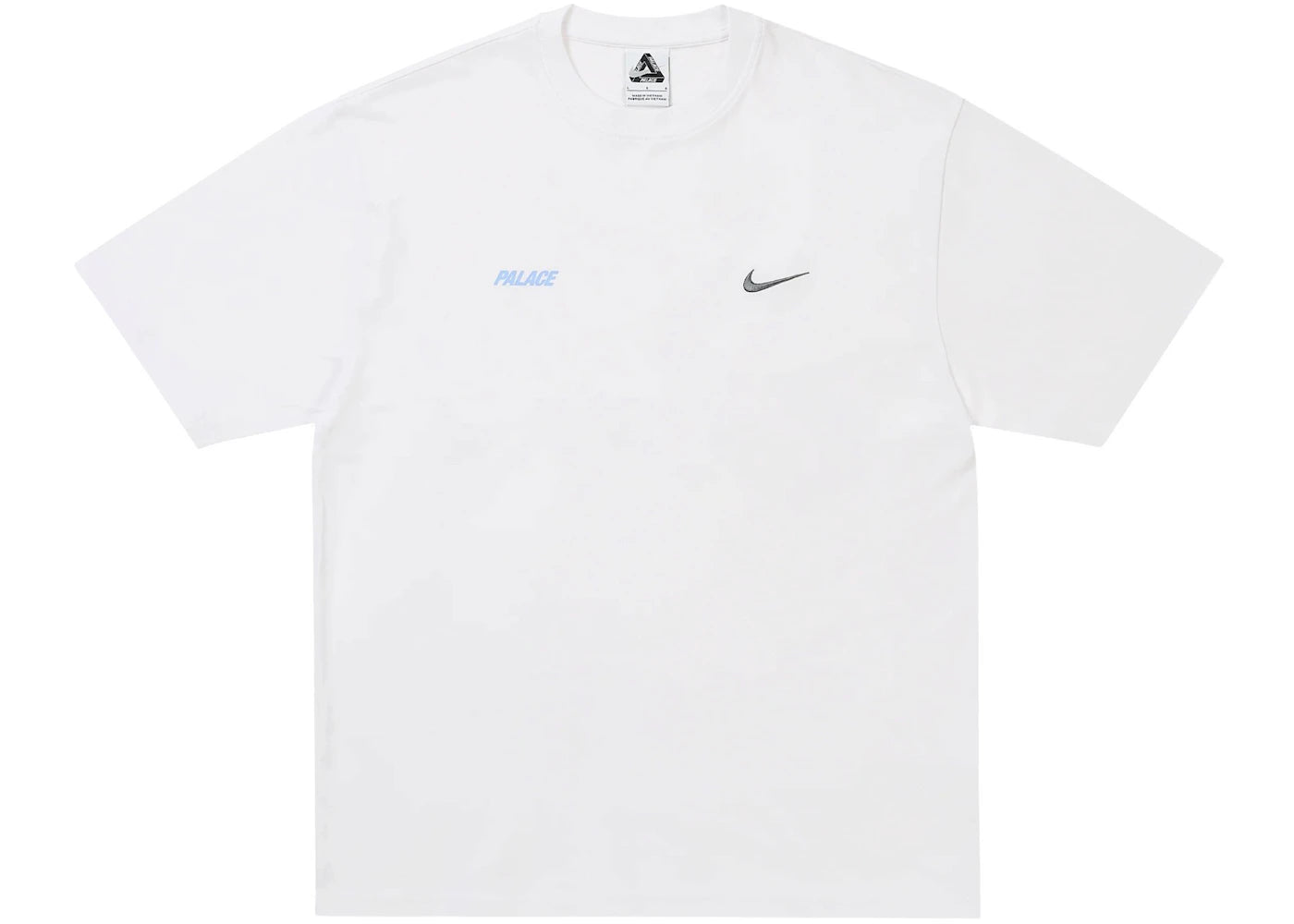 Palace x Nike Font Swoosh T-shirt White