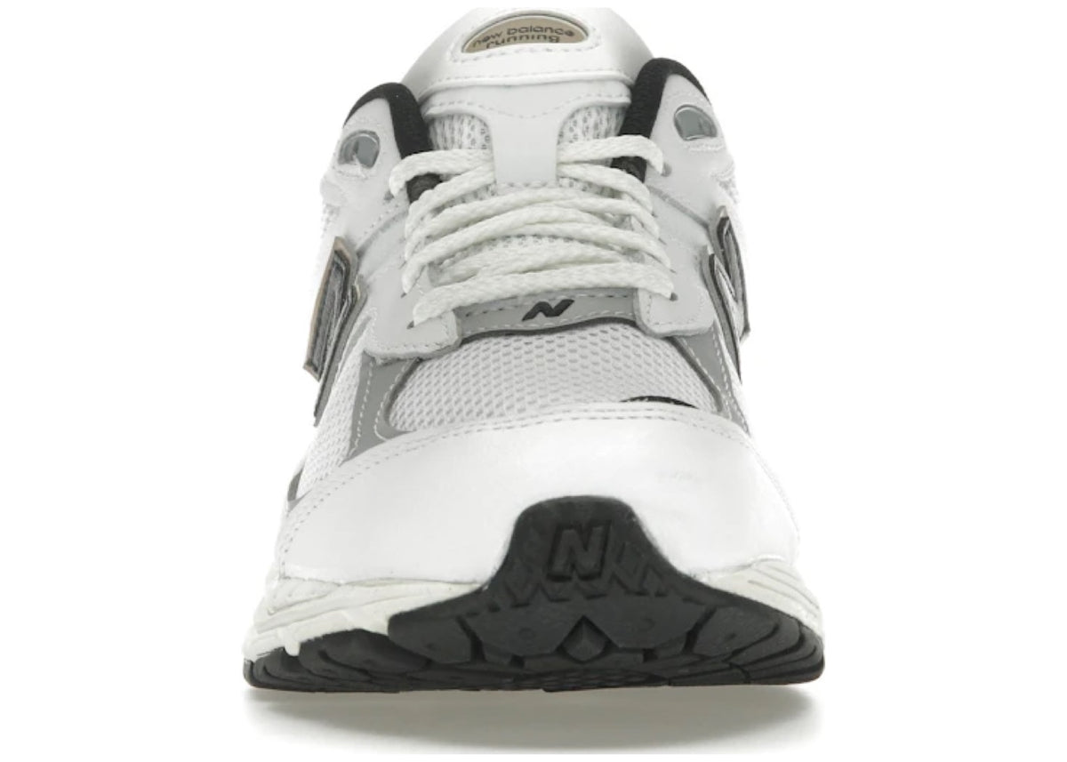 New Balance 2002R White Black Gold Metallic